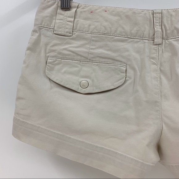 American Eagle Outfitters Beige Stretch Chino Shorts, 8 - Picture 7 of 16